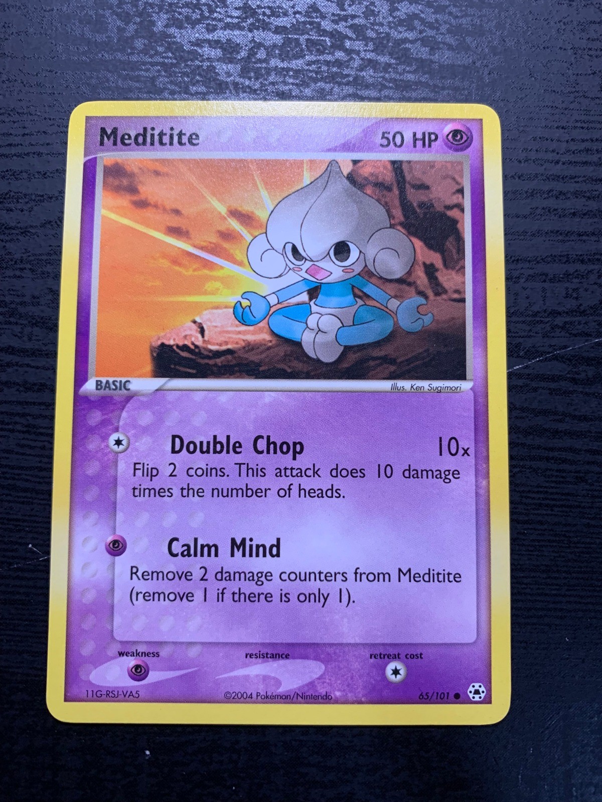 Meditite - Common Hidden Legends 65/101 NM