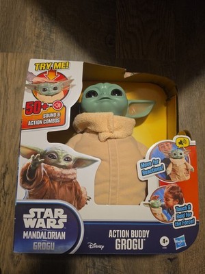 Star Wars Action Buddy Grogu Animatronic, 10-Inch Interactive Toys