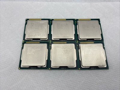 Lot of 6 Intel Core i3-2120 3.3 GHz 5 GT/s LGA 1155 Desktop CPU Processor SR05Y