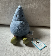 Jellycat Amuseables Raindrop, New, Authentic