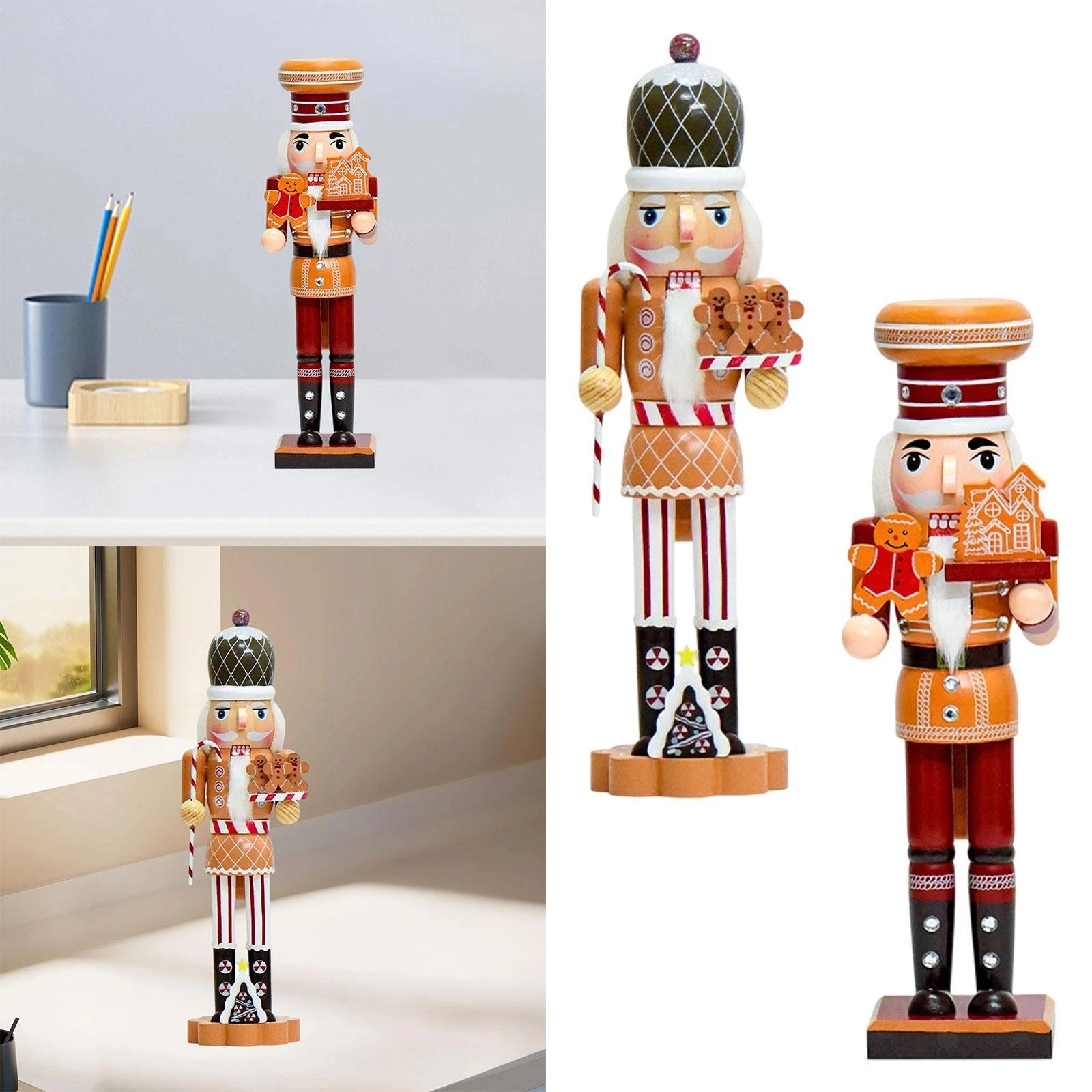 Christmas Nutcracker Versatile Decoration for Home Festival Holiday Present
Opens in a new window or