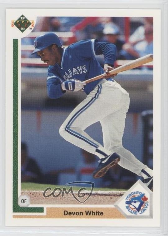 1991 Upper Deck Devon White #783 z8c