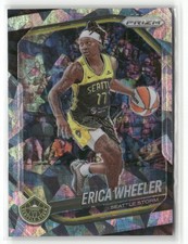 2025 Panini Prizm WNBA #125 Erica Wheeler Ice Prizms