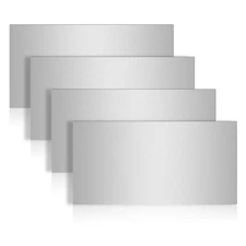 4 Pack 20 Gauge Steel Sheet Metal Cold Rolled Steel Sheet 12 x 6 x 0.036 - St...