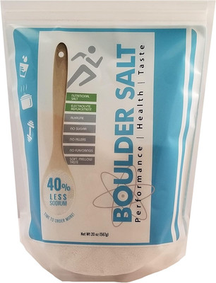Boulder Salt - Low Sodium - Potassium Magnesium Salt Substitute - Electrolyte Sa