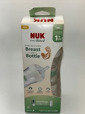 Simply Natural Nuk Breast and Bottle 1 Months Medium Flow 9 oz Brand New 270 ml