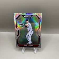 2021 Panini Prizm Trea Turner Silver Prizm #24