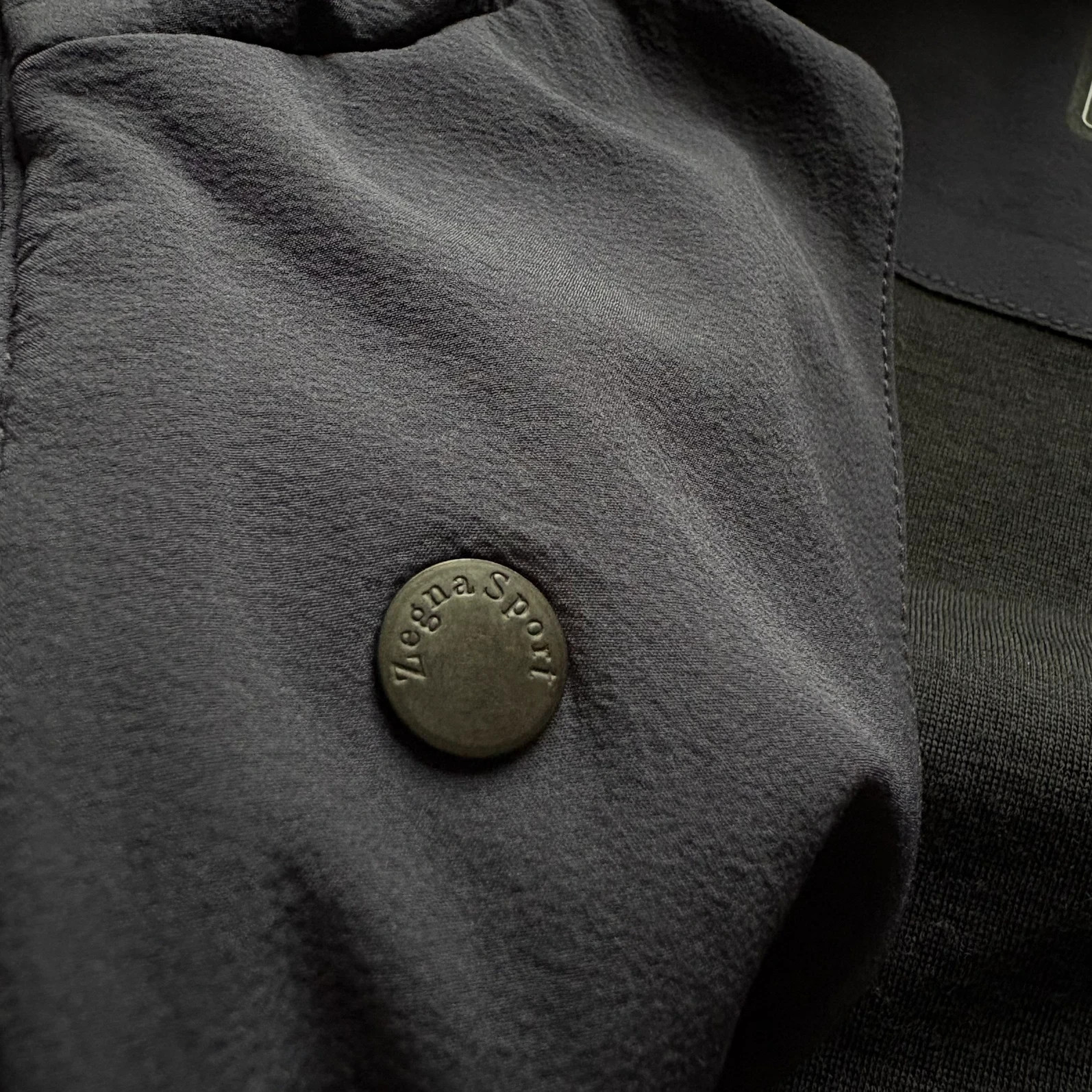 Rare Zegna Sport Techmerino jacket Italy design retro classic luxury image 9