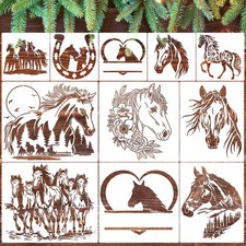 Horse Stencil Wood Burning Stencils for Painting