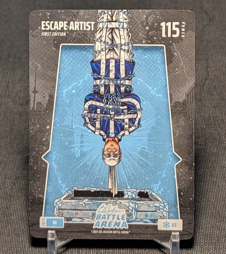 Jordan Spieth ESCAPE ARTIST Ice 2026 Bo Jackson Battle Arena Card #88 USA GOLF