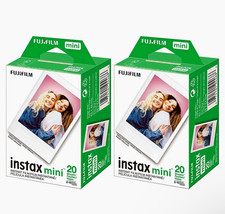 Fujifilm Instax Mini Color Instant Film Twin Pack 20 Photos 800 ISO