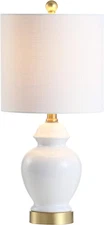 JONATHAN Y JYL1035A Perry 20" Ceramic/Metal LED Table Lamp French Country Classi
