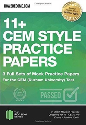 11 CEM STYLE PRACTICE PAPERS by HowBecome Paperback Self Help Business
