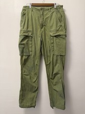 Carhartt Wip Green Distressed Regular Troop C...