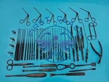 Tympanoplasty Instruments 58 PCs Set Micro Ear Surgery ENT Instruments