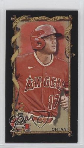 2023 Topps Allen & Ginter Mini Black Bordered Shohei Ohtani #96 1h17