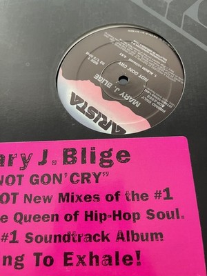 Mary J Blige - Not Gon Cry PROMO - $4.99 Warehouse BINS - READ DESCRIPTION