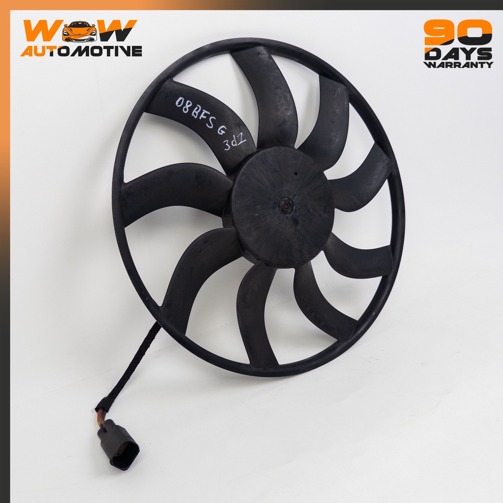 04-13 BENTLEY CONTINENTAL FLYING SPUR GT RADIATOR COOLING FAN BLADE MOTOR OEM