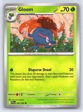 Gloom 002/094 Common Phantasmal Flames Pokemon Lightly Played