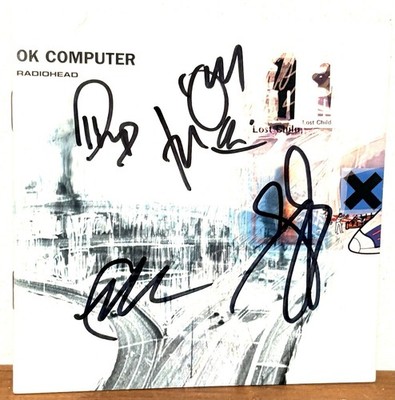 RADIOHEAD SIGNED Ok Computer CD JSA LETTER OF AUTHENTICITY | eBay