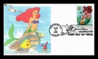 US COVER LITTLE MERMAID ART OF DISNEY CELEBRATION FIRST DAY ISSUE GG CACHET