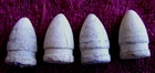 (4) EXCAVATED SMITH CARBINE CIVIL WAR BULLETS (CORINTH)
