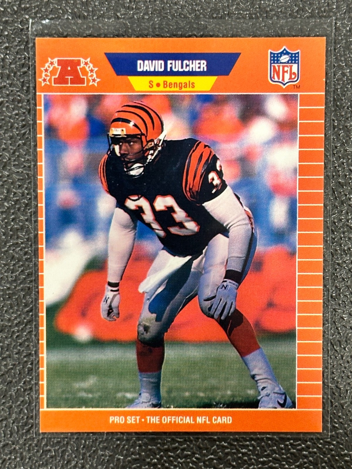 1989 Pro Set - David Fulcher #59