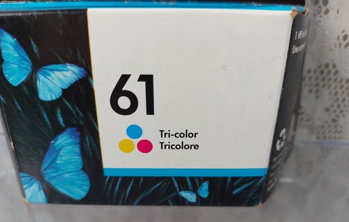 Oryginalny trójkolorowy wkład atramentowy HP 61 Drukowanie Deskjet Envy Officejet wygasł - Zdjęcie 2 z 9