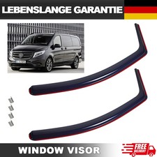 Windabweiser Regenabweiser F&uuml;r Mercedes 5 Vito W447 Ab 2014 2-Tlg Set Rauchget&ouml;n