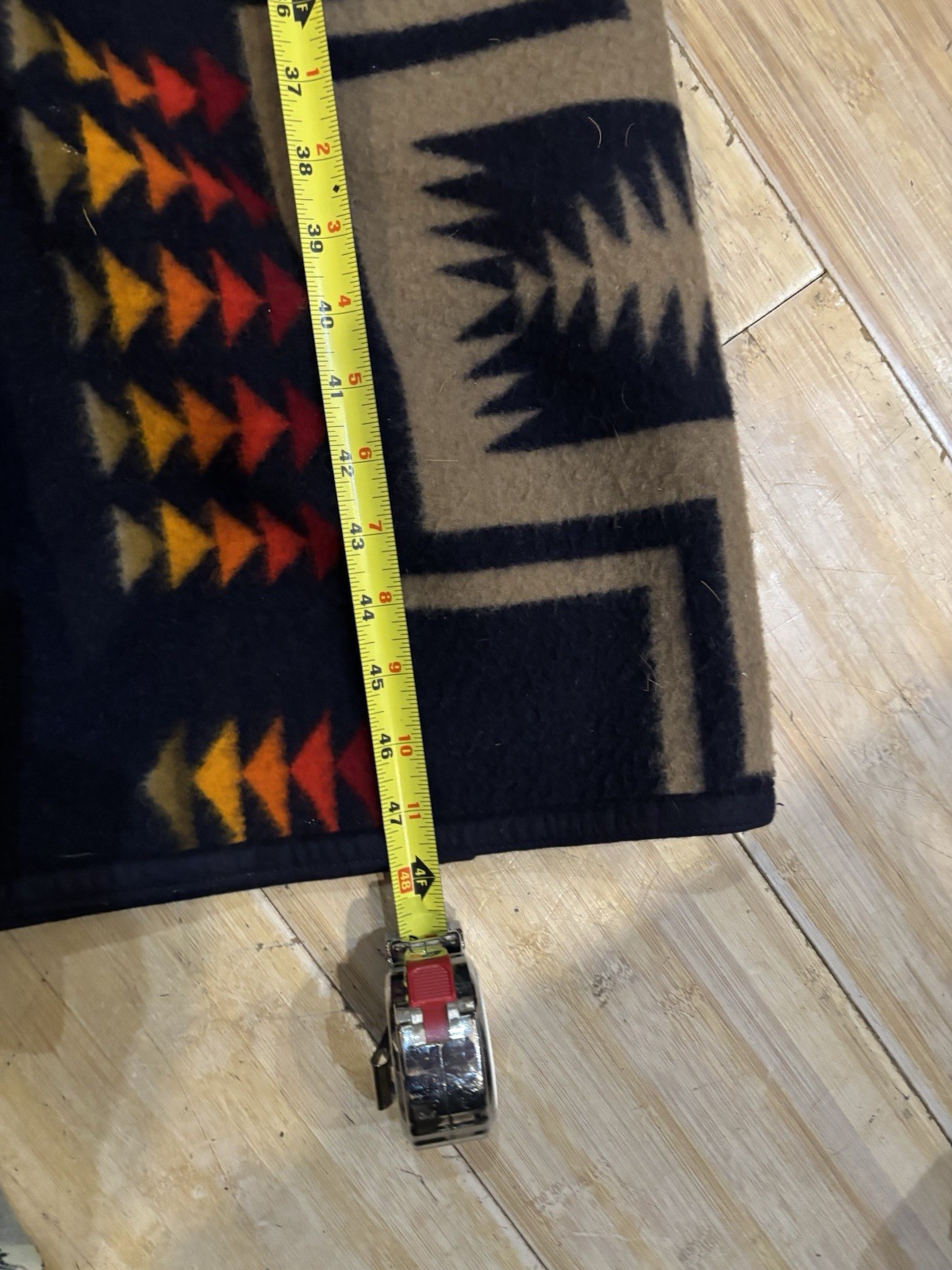 PENDLETON ? NAVAJO LONG WOOL JACKET See Measureme… - image 10