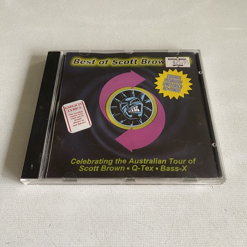 Best Of Scott Brown CD - Celebrating The Australian Tour Of Scott Brown Rare