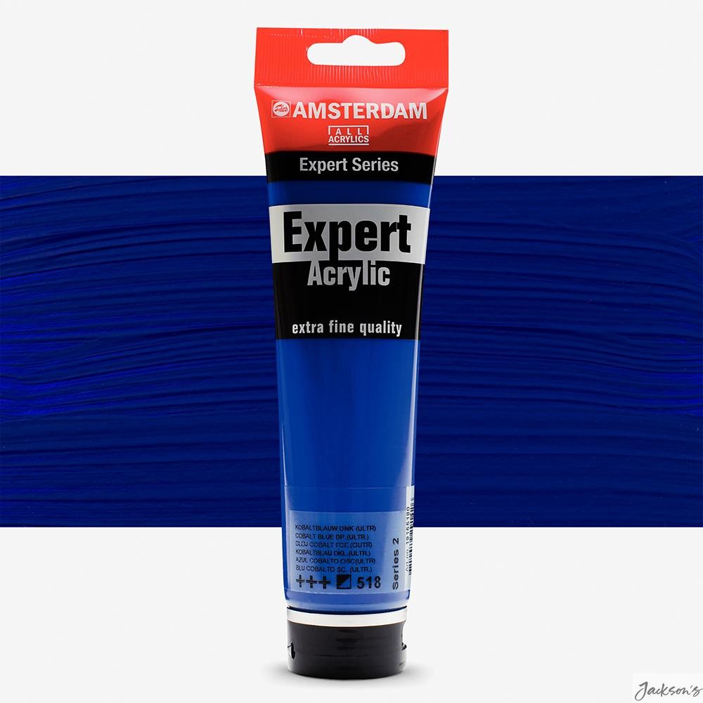 Royal Talens Amsterdam Expert Acrylic Paint 150ml Cobalt Blue Deep Ultra