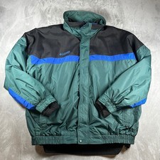 Vintage Columbia Bugaboo 3-in-1 Interchange Jacket XXL Tall Green Blue Fleece