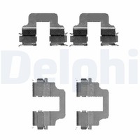 Delphi ZubehöRsatz Scheibenbremsbelag LX0473 FüR Jaguar V70 Volvo Focus Ford 4 2