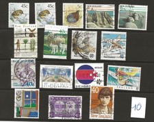 NOUVELLE ZELANDE Lot 10  Yvert entre 1023 et 1128 - voir descriptif