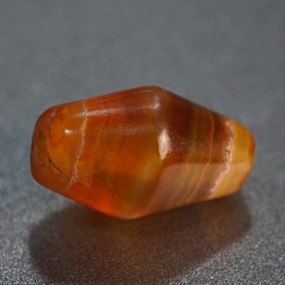 Natural Agate Beads Smooth Surface for Daily Wear Jewelry Design 2.9g