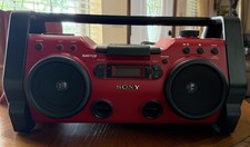 Sony ZS-H10CP PERSONAL AUDIO SYSTEM MP3/CD Player AM/FM TESTED/WORKS W/OEM POWER
