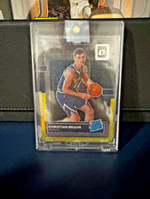 2022-2023 Donruss OP Basketball Christian Braun Black Gold Choice Prizm /8 SSP