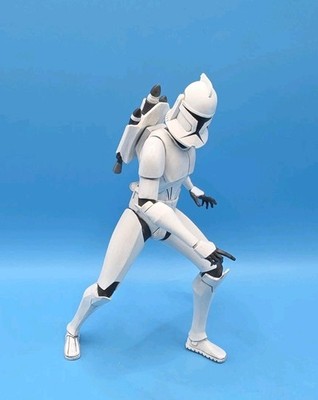Kotobukiya ArtFX+ Star Wars Jet Clone Trooper Incomplete See Pics