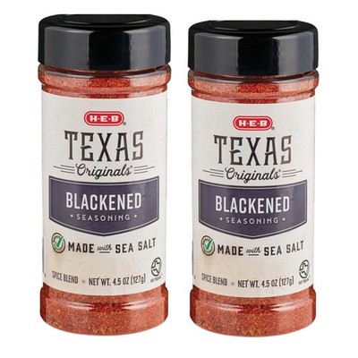 H-E-B Texas Originals Blackened Seasoning Spice Blend, 4.5 oz