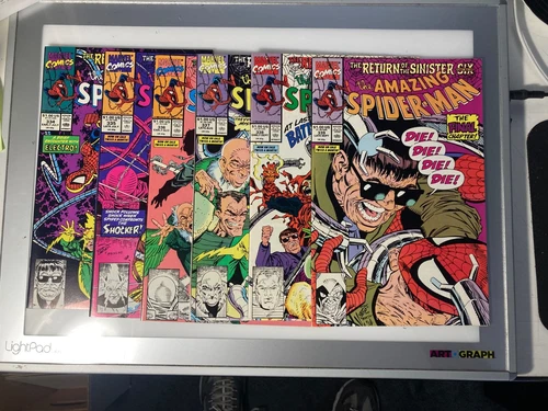 AMAZING SPIDER-MAN #334-339/Marvel/ Return of the Sinister Six!/ 1990 /VG