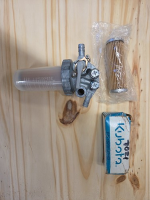 #ad #ad Kubota Fuel Filter Assembly With Extra Filter $60.00