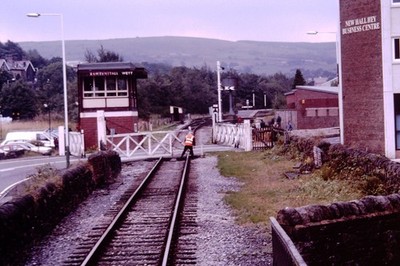 British Rail Rawtenstall W Stellwerk Kreuzung Original Eisenbahn Dia Ref 8446