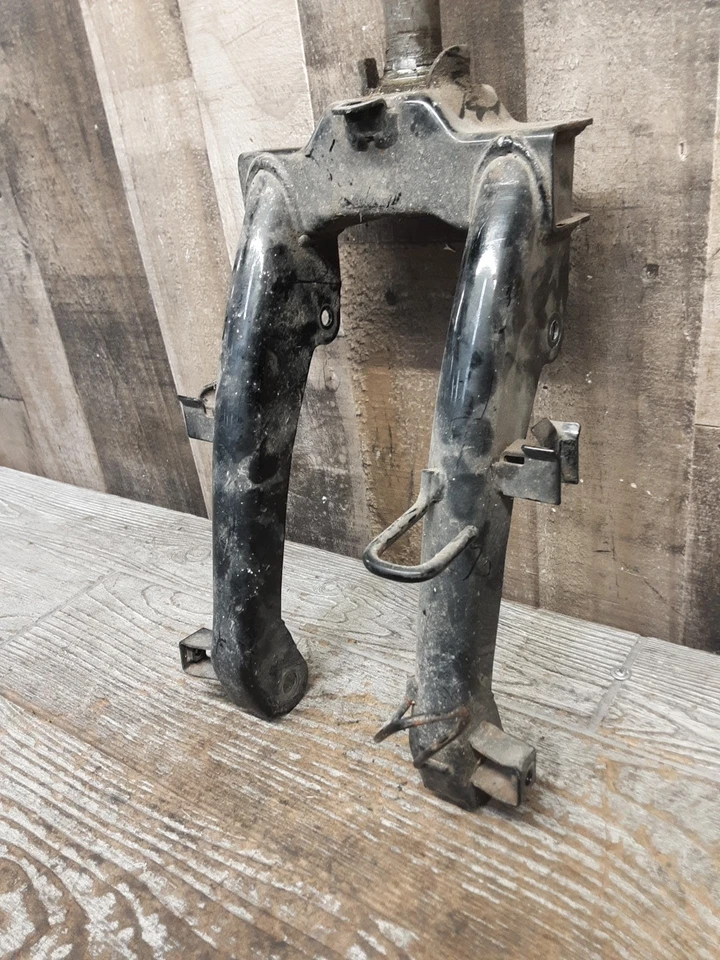 2003 03 02-05 Yamaha Vino YJ50R Front Steering Stem Forks Suspension - Image 3 of 4