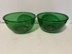 Anchor Hocking Forest Green Small Mixing Bowls - Set of 2