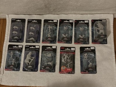 Dungeons & Dragons Nolzur s Marvelous Miniatures Lot of 11 WizKids NEW SEALED
