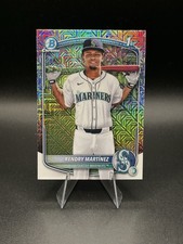2025 Bowman Chrome Mega - Kendry Martinez Mojo Refractor Seattle Mariners BCP159