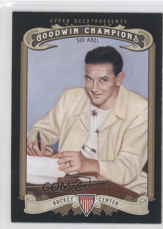 2012 Upper Deck Goodwin Champions Sid Abel #191 HOF 1j6