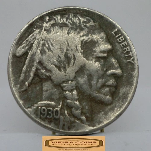 1930-S Buffalo Nickel  5 Cents - #C58265NQ