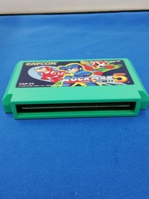 Famicom Software Rockman5 Trap Of Blues Model Number Rockman5 Trap Of Blue Ex185